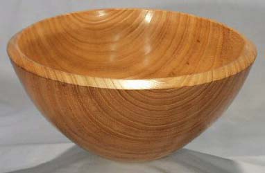 vasija de madera de paulownia.